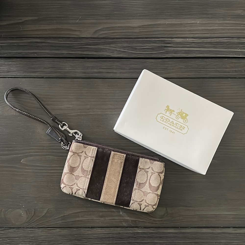 Coach wristlet